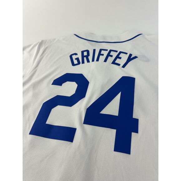 Ken Griffey Jr. Seattle Mariners Nike Throwback Cooperstown Limited Jersey XL - Picture 7 of 9